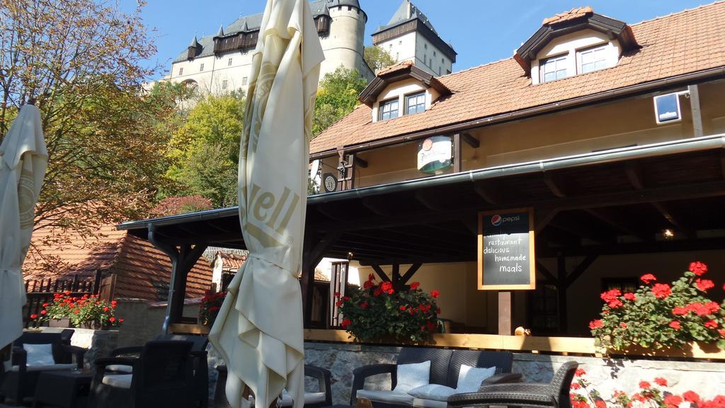 U Kralovny Dagmar Hotel Karlstejn Bagian luar foto